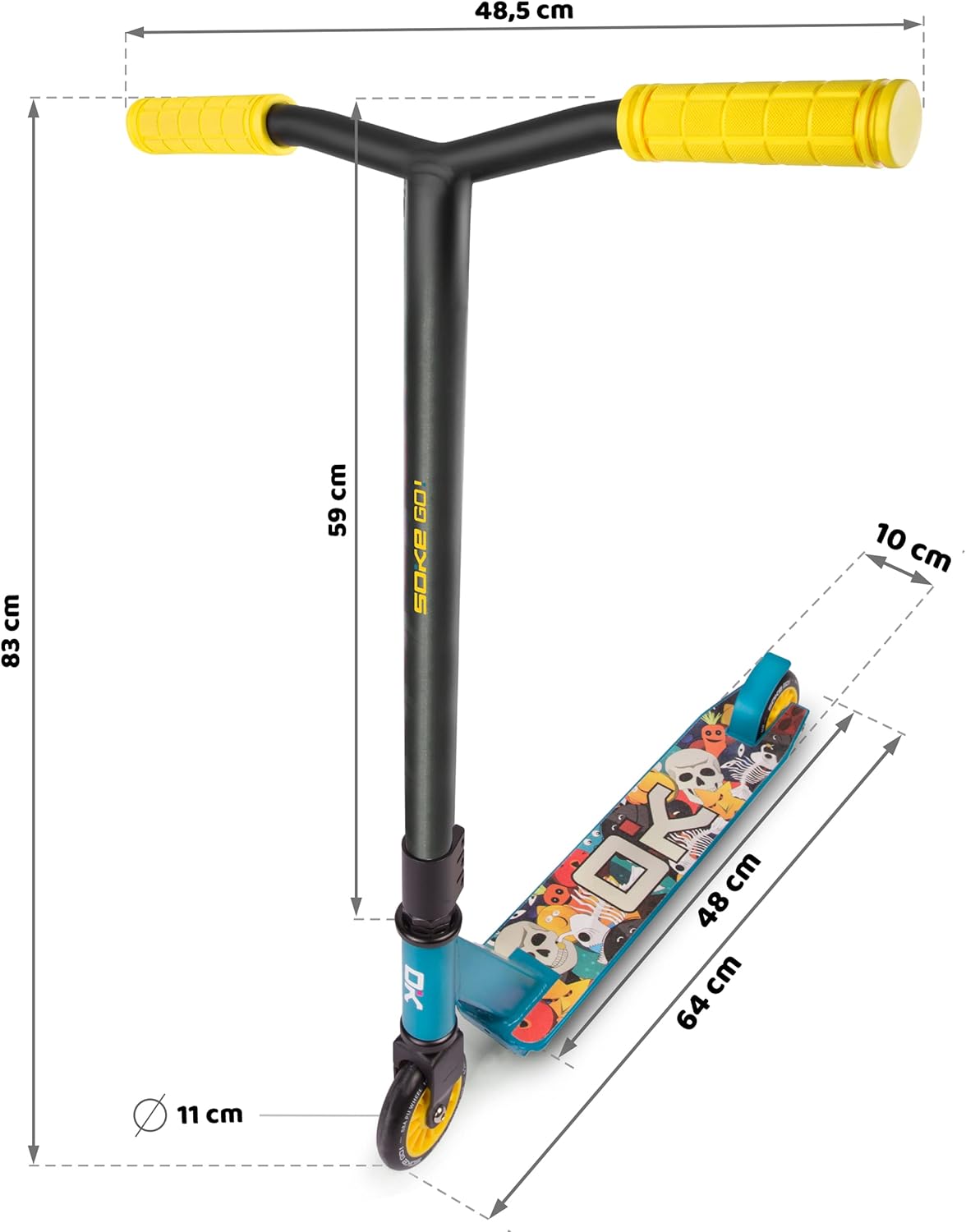 SOKE Stunt Scooter GO!